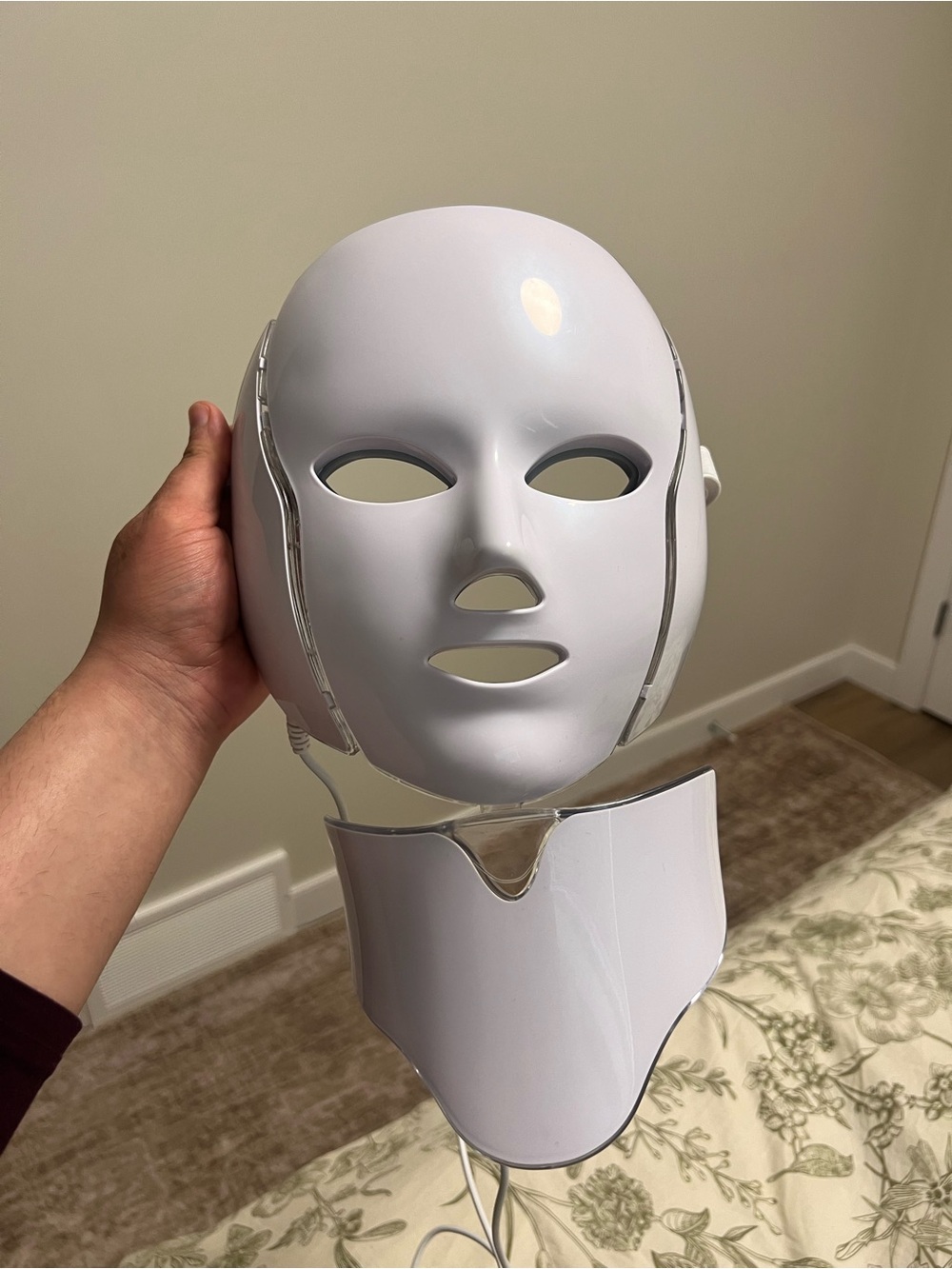 LED Facial Mask in White